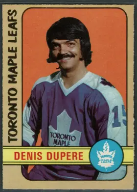 1972-73 O-Pee-Chee Denis Dupere #167 Toronto Maple Leafs