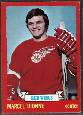 17 Marcel Dionne 1973 74 O Pee Chee Dark from Back Front