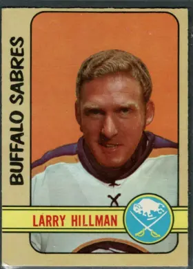 1972-73 O-Pee-Chee Larry Hillman #176 Buffalo Sabres Defense