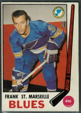 1969-70 O-Pee-Chee Frank St. Marseille #177 St. Louis Blues Raw (EX)