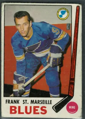 1969-70 O-Pee-Chee Frank St. Marseille #177 Duplicate Raw (VG-EX)