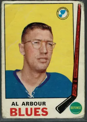 1969-70 O-Pee-Chee Al Arbour #178 St. Louis Blues VG 3