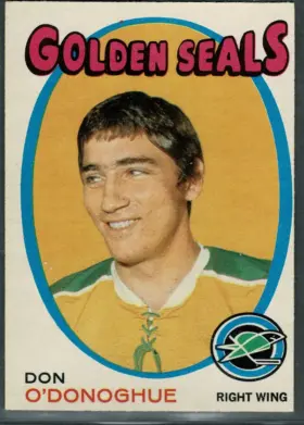 1971 O-Pee-Chee Don O'Donoghue #180 California Golden Seals Hockey Card