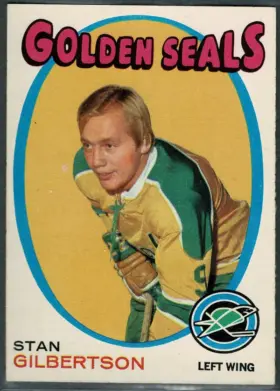 1971-72 O-Pee-Chee Stan Gilbertson #183 Rookie Card RC California Golden Seals