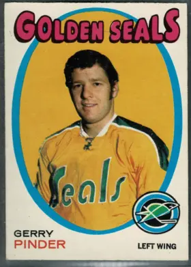 1972 O-Pee-Chee Gerry Pinder #185 California Golden Seals Hockey Card