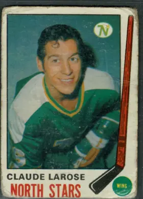 1969-70 O-Pee-Chee Claude Larose #194 Minnesota North Stars FAIR 1.5
