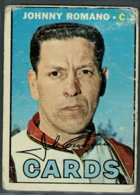1967 O-Pee-Chee Johnny Romano #196 St. Louis Cardinals