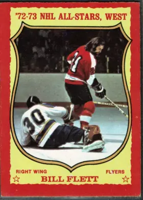 1973-74 O-Pee-Chee Bill Flett #20 All-Star Philadelphia Flyers