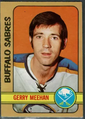 1972-73 O-Pee-Chee Gerry Meehan #22 Buffalo Sabres Captain