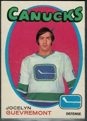 232 Jocelyn Guevremont 1971 72 O Pee Chee Front from Ex 5