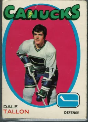 1971-72 O-Pee-Chee Dale Tallon #234 Vancouver Canucks