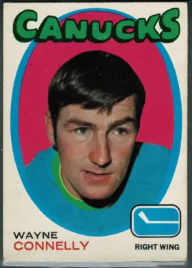237 Wayne Connelly 1971 72 O Pee Chee Front Vg from Ex 4