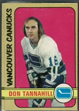 238 Don Tannahill 1972 73 O Pee Chee from Front 2