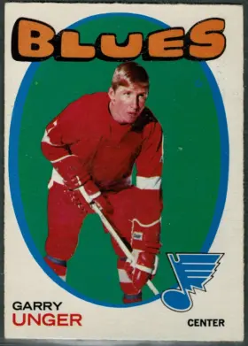 1971-72 O-Pee-Chee Garry Unger #26 St. Louis Blues Hockey Card