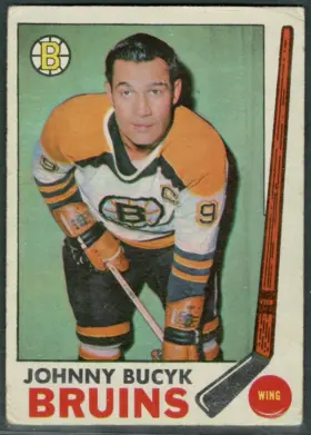 26 Johnny Bucyk 1969 70 O Pee Chee from Front Ex