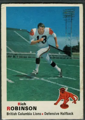 26 Rich Robinson 1970 O Pee Chee Front Ex from 5 1