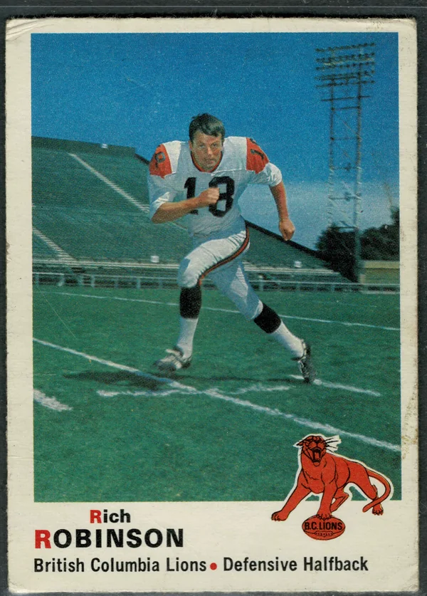 26 Rich Robinson 1970 O Pee Chee Front Ex from 5 1