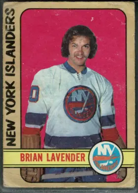 270 Brian Lavender 1972 73 O Pee Chee from Front 1