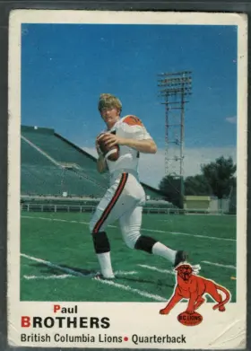 28 Paul Brothers 1970 O Pee Chee Front Vg Ex from 4 1