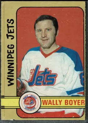 290 Wha Wally Boyer 1972 73 O Pee Chee Front Vg Ex from 4 1