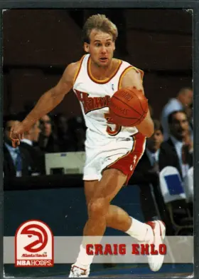 1993 NBA Hoops Craig Ehlo #301 Base Atlanta Hawks