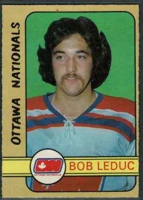 1972-73 O-Pee-Chee Bob Leduc #303 Ottawa Nationals