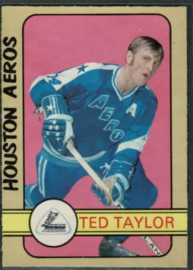 1972-73 O-Pee-Chee Ted Taylor #309 Houston Aeros