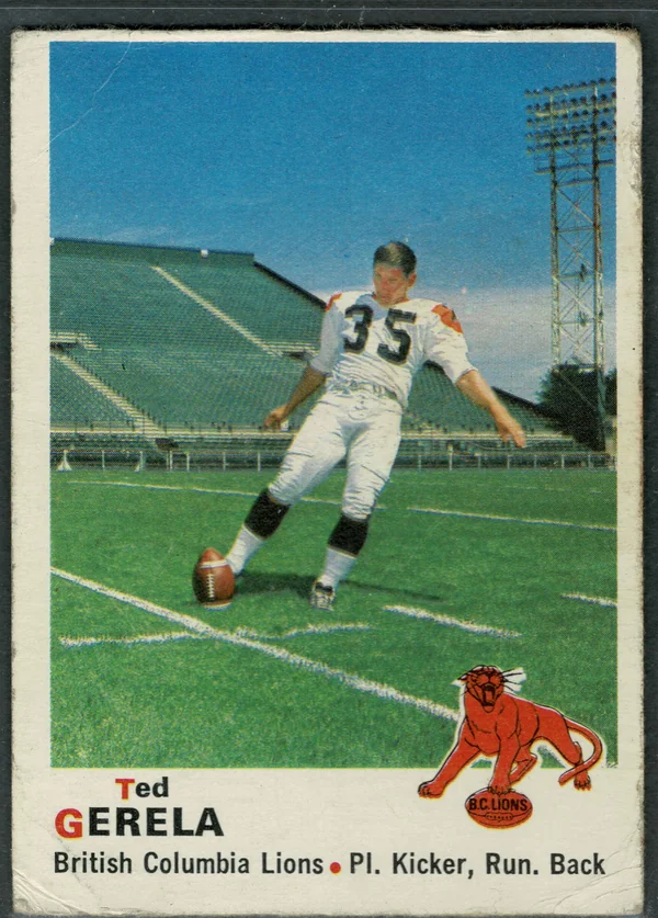 31 Ted Gerela 1970 O Pee Chee Front Vg Ex from 4 1