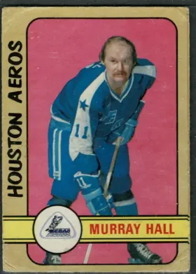 1972-73 O-Pee-Chee Murray Hall #310 Houston Aeros