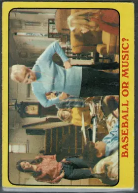 1971 O-Pee-Chee The Partridge Family #33 Baseball or Music? Series 1