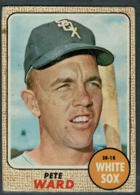 1968 O-Pee-Chee Pete Ward #33 Chicago White Sox Canadian OPC 3B-1B