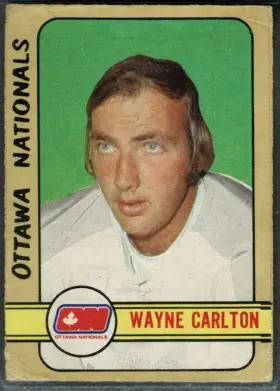 337 Wayne Carlton 1972 73 O Pee Chee from Front 1