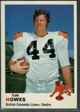1970 O-Pee-Chee Bob Howes #34 BC Lions EX-MT 6