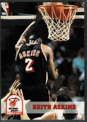 1993 NBA Hoops Keith Askins #358 Base Miami Heat