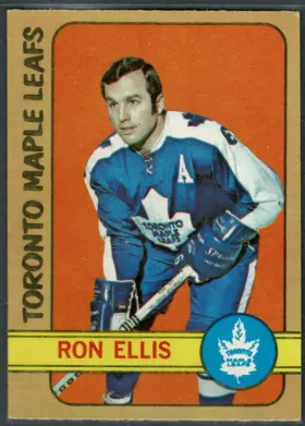 1972-73 O-Pee-Chee Ron Ellis #36 Toronto Maple Leafs