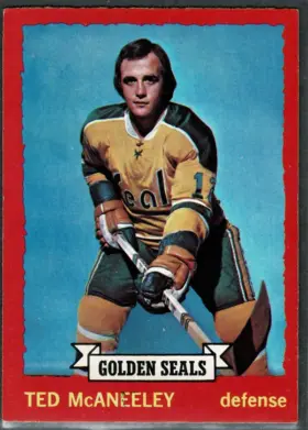 1973-74 O-Pee-Chee Ted McAneeley #37 California Golden Seals