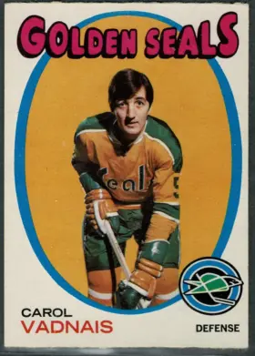 1971 O-Pee-Chee Carol-Vadnais #46 California Golden Seals Hockey Card