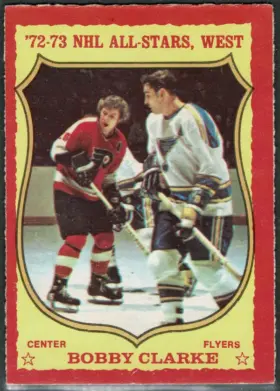 1973-74 O-Pee-Chee Bobby Clarke #50 All-Star Philadelphia Flyers