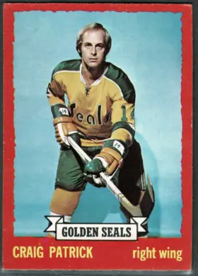 1973-74 O-Pee-Chee Craig Patrick #52 California Golden Seals