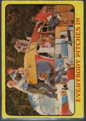 1971 O-Pee-Chee The Partridge Family #53 Everybody Pitches In Series 1
