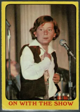 54 On With The Show On The Front 1971 O Pee Chee Front Vg from Ex 4