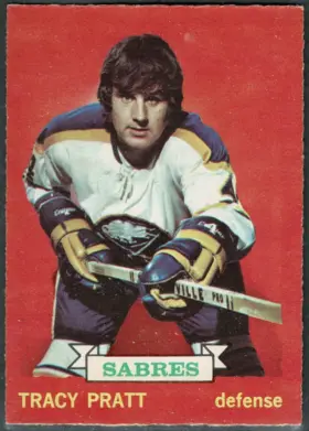 1973-74 O-Pee-Chee Tracy Pratt #54 Buffalo Sabres Defense