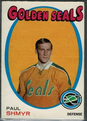 1972 O-Pee-Chee Paul Shmyr #6 California Golden Seals Hockey Card