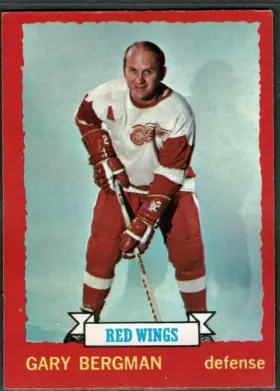 1973-74 O-Pee-Chee Gary Bergman #65 Detroit Red Wings Defense Summit Series