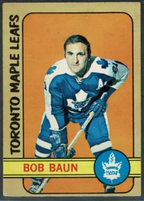 66 Bob Baun 1972 73 O Pee Chee from Front 2