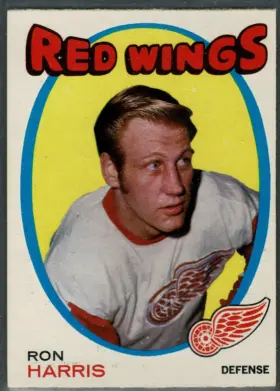 1971-72 O-Pee-Chee Ron Harris #70 Detroit Red Wings