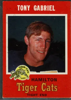 71 Tony Gabriel 1971 O Pee from Chee Front