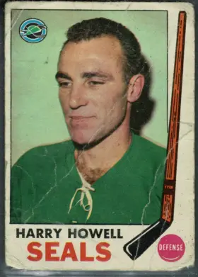 1969-70 O-Pee-Chee Harry Howell #79 Norris Trophy Oakland Seals Raw (VG 3)
