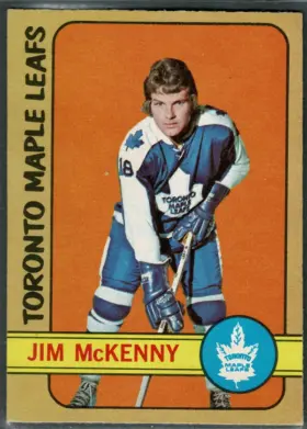 1972-73 O-Pee-Chee Jim McKenny #83 Toronto Maple Leafs
