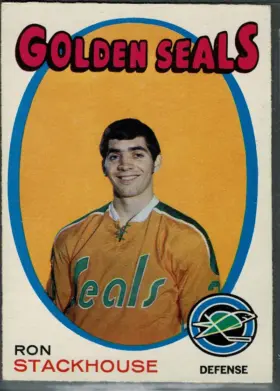 1972 O-Pee-Chee Ron Stackhouse #83 California Golden Seals Hockey Card